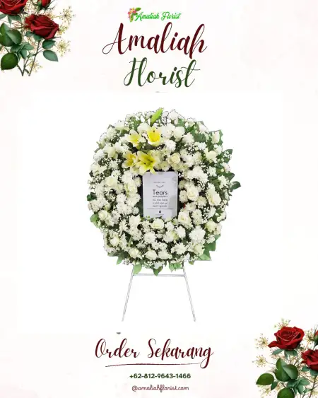 Krans Bunga Duka Semanak
